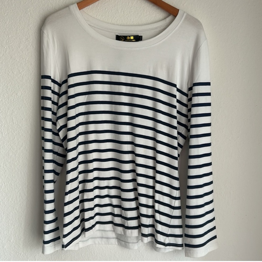 🇺🇸 Women's Striped Long Sleeve Top